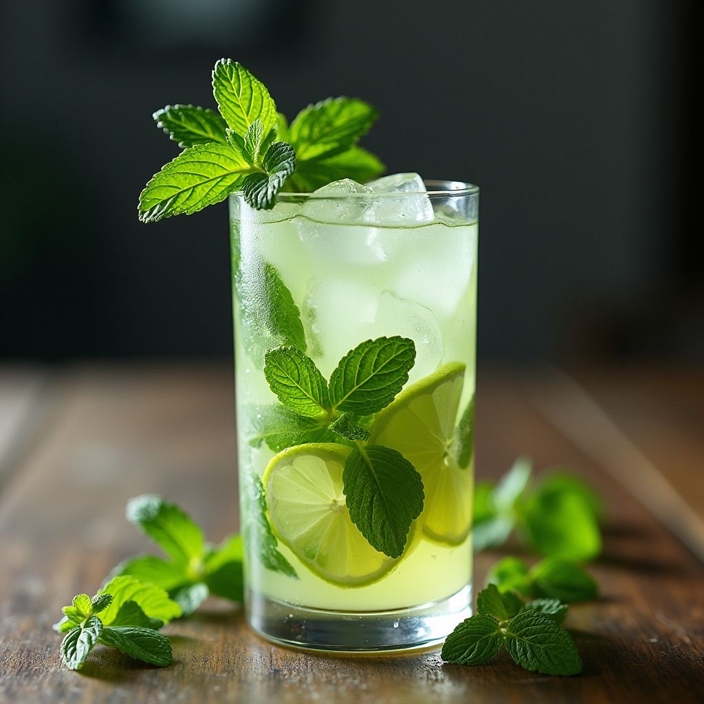 LEMON AND MINT MOJITO